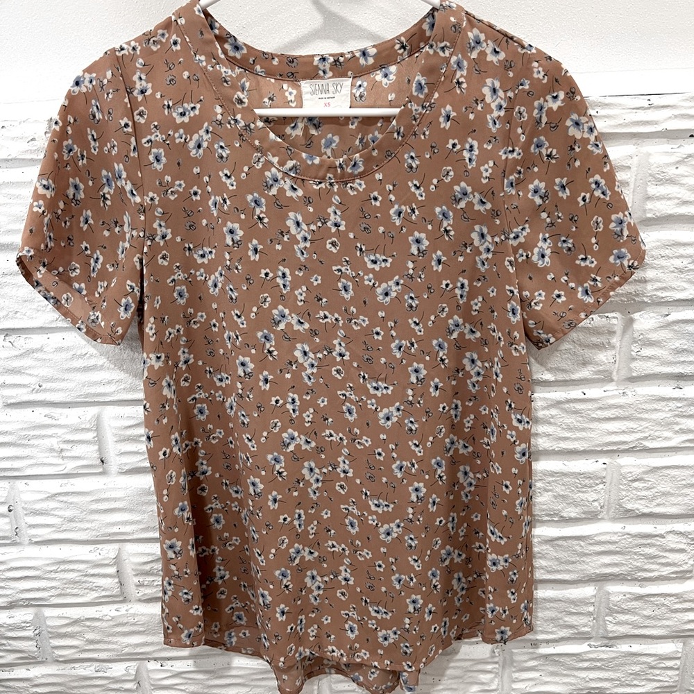 Sienna Sky Blouse - X-Small